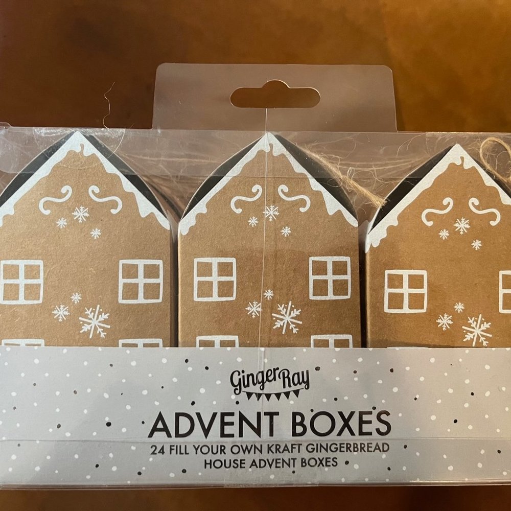Gingerbread Advent Boxes - Picture 4 of 8